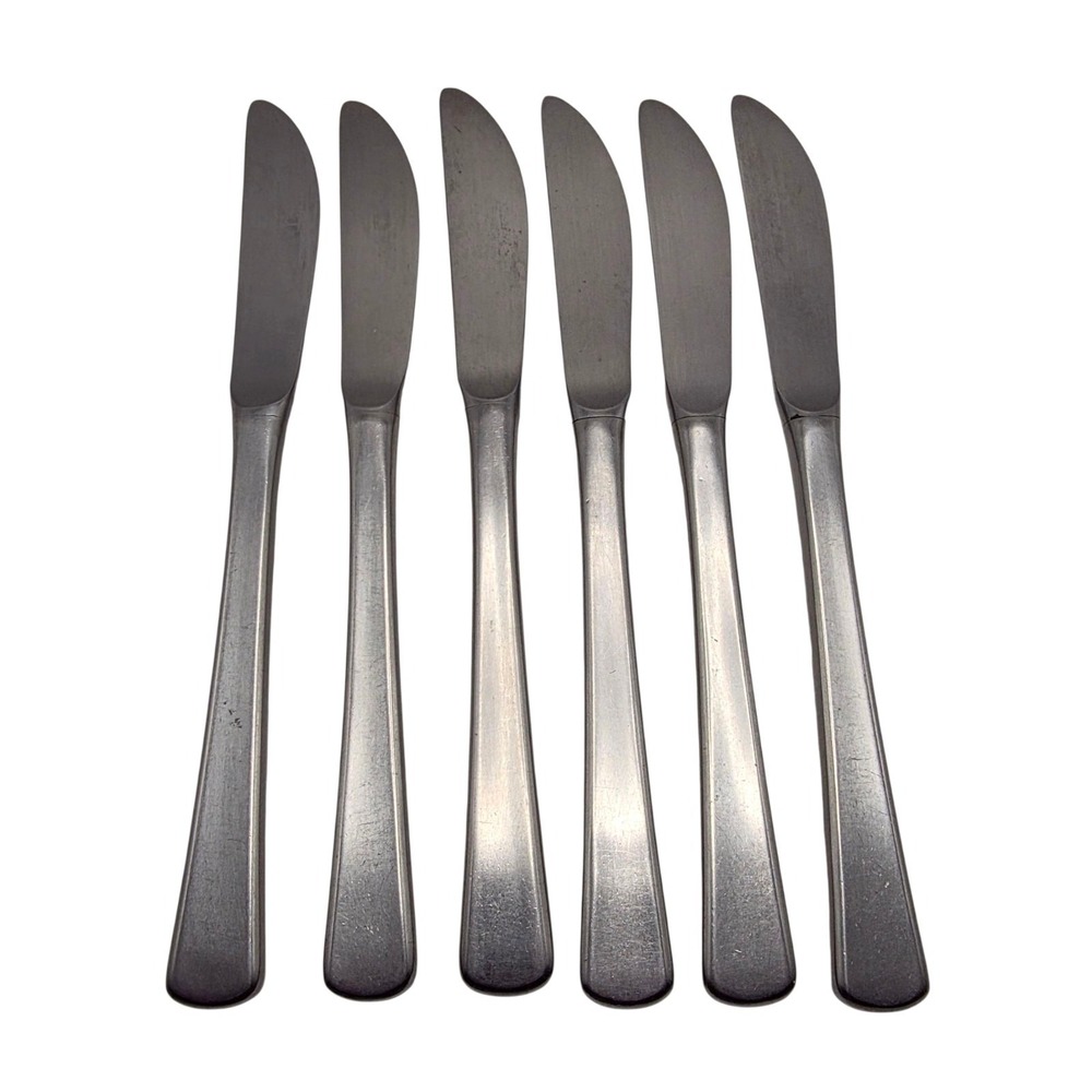 Set Of 6 WMF DOMUS Dinner Knives Stainless 8 1/2"